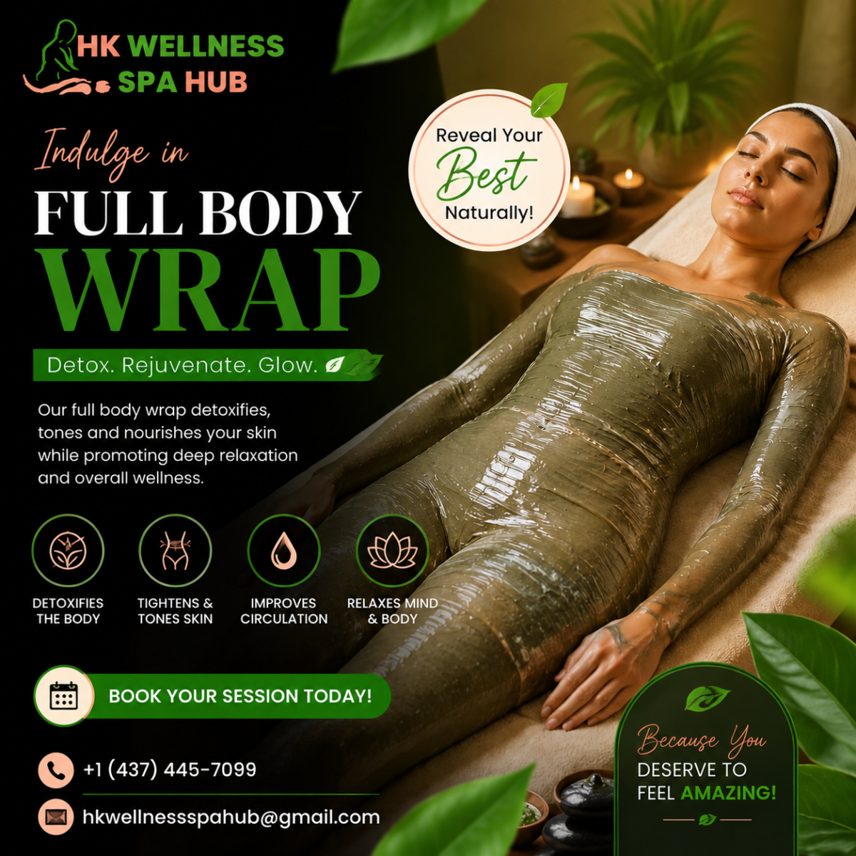 Full body wrap Services